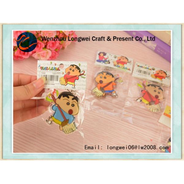 Card Bag Packaged Plastic Keychain Eco-friendly Acrylic Photo Insert