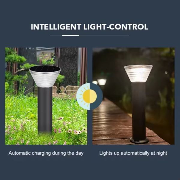 Decorative LED Solar Lawn Light for Garden Lawn Flower Bed