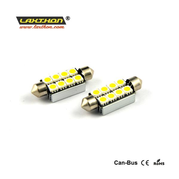 Festoon 39mm 42mm LED Interior Car Light Bulbs 5050 SMD Canbus Led License Plate Light