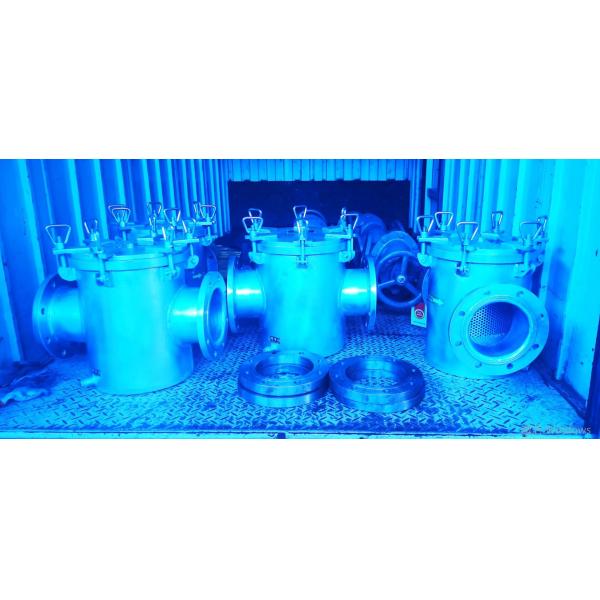 Marine Sea water Filter For Daily Fresh Water Pump AS150 CB/T497-2012 Carbon Steel Galvanized Stainless Steel Filter