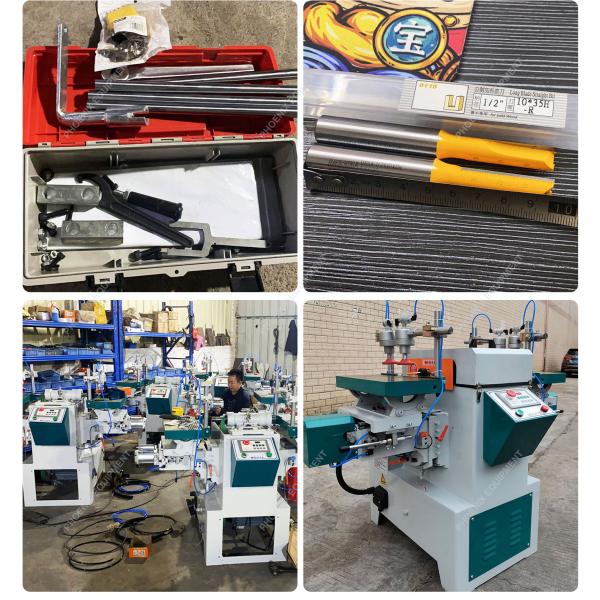 Woodworking Machinery MS3112 Double End Slotting Machine with Oblique Tenon Horizontal Release