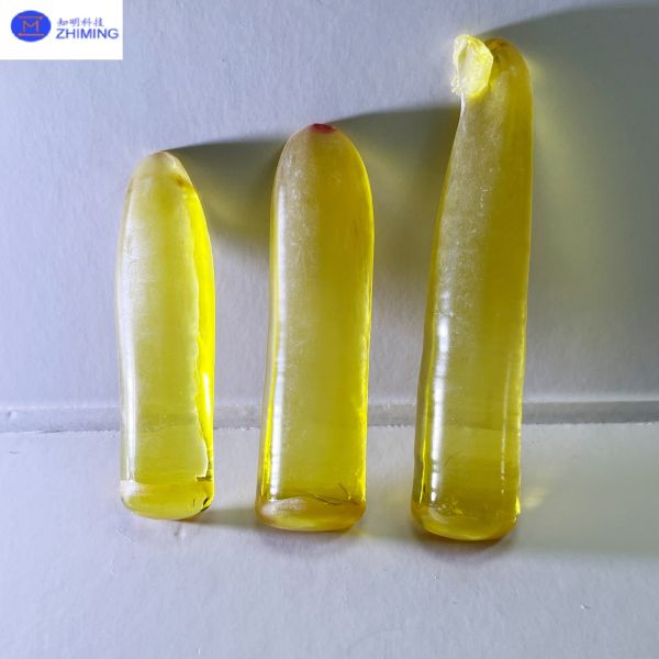 Flame-Fusion Sapphire Crystal (Lemon Yellow)