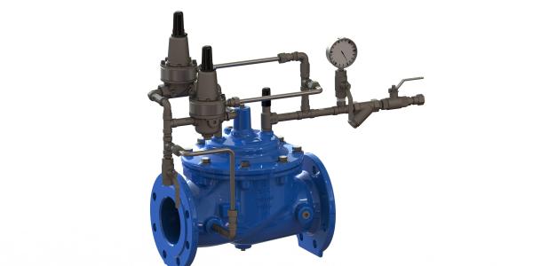 Manual Globe Type / Surge Anticipating Valve A2A5 With EPDM Diaphragm and Flange End Connection