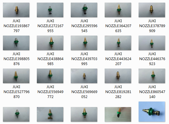 All kinds of JUKI nozzle for SMT machine