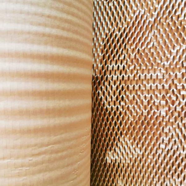 Recyclable древесина крена сота 80gsm защитная бумажная