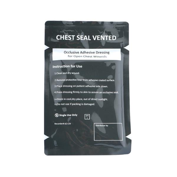 40g First Aid Supplies Medical Chest Seal Vented Quick Useful Wound Emergency Dressing