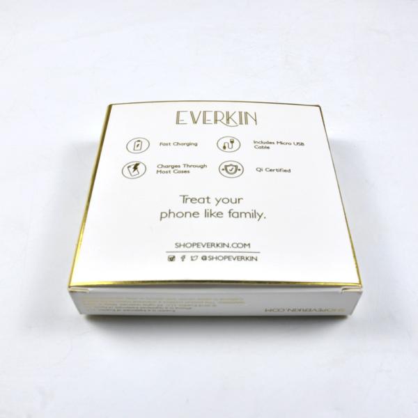 Hot Stamping Offset Printing 4c Power Bank Packaging Box