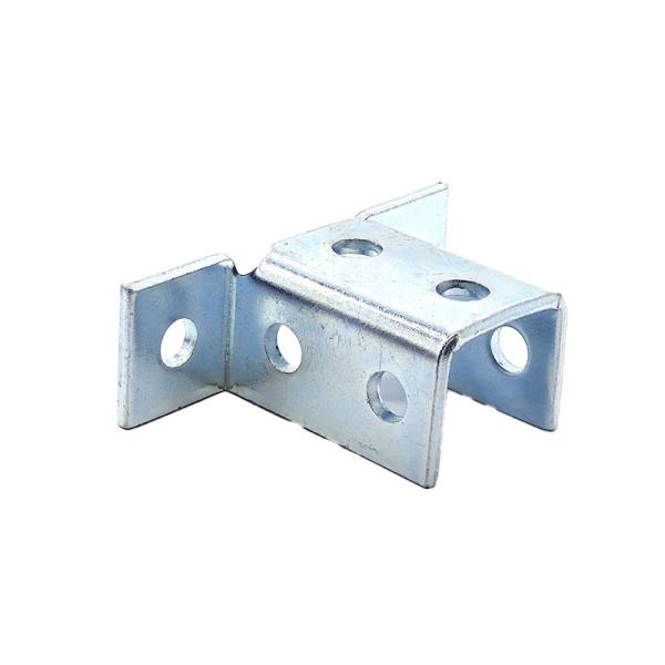 2Hole 41*82mm Strut Channel Fittings Carbon Steel SS304 SS316 Accessories customized