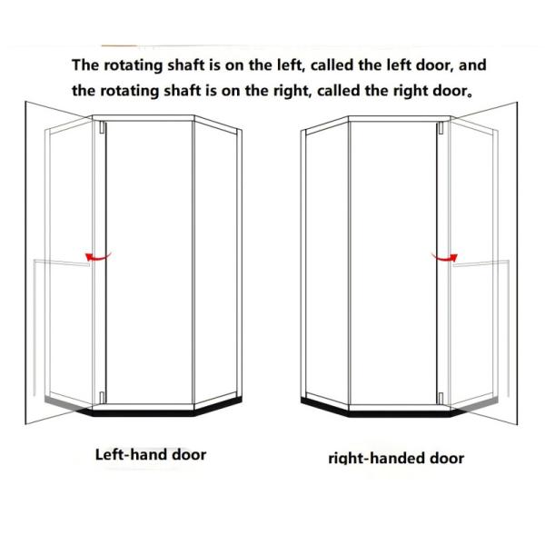 Diamond Shaped Shower Glass Wall Profile Erosion Resistant For Bathroom Partition