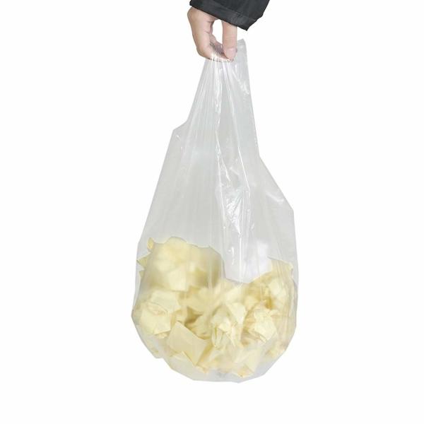 Transparent Small Biodegradable Kitchen Compost Bags Convenient To Carry