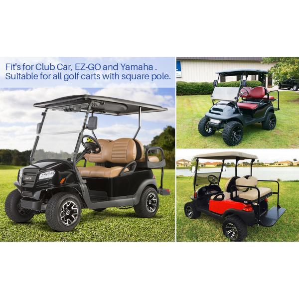 Espejos ajustables del carro de golf del ABS con las señales de vuelta ninguna vibración para el coche del club del coche del golf