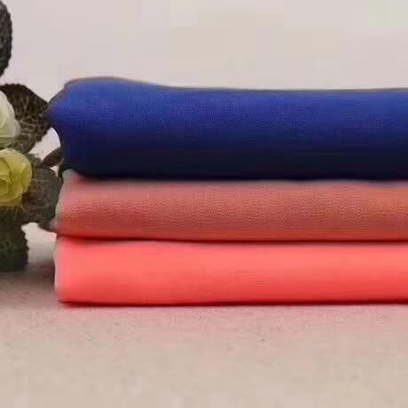 2018 the most popular wholesale high quality pearl chiffon fabric Mulinsen Woven Wholesale polyester dyed fabric
