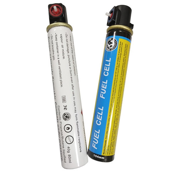 Low Pressure 40g/80ml 165mm Gas Can Fuel Cell for GSN50