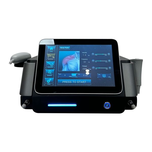 10 Bar Muscle Joint Pain Relief Ultrasound Ballistic Pneumatic Shockwave Therapy Device
