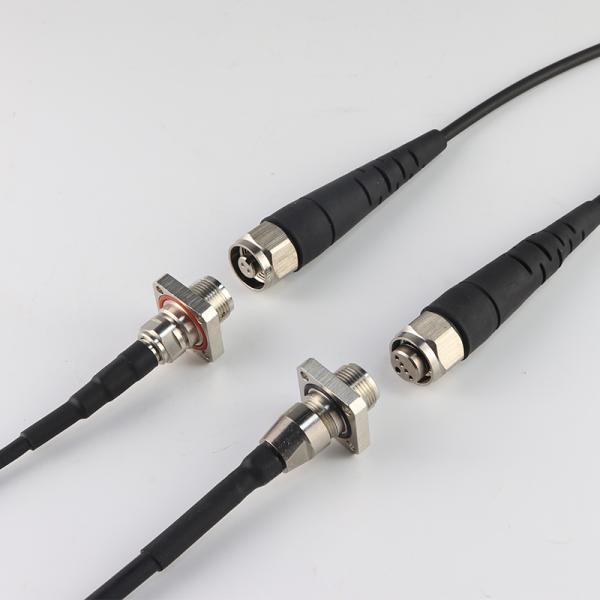 Plug Socket FTTA ODC-2 ODC-4 Fiber Optic Patch Leads