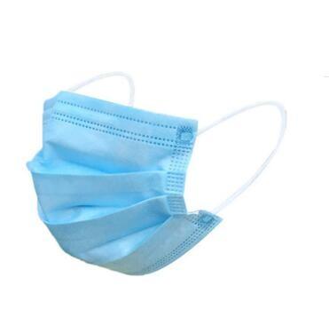 3 Ply Disposable Surgical Mask With Adjustable Nosepiece High Fluid Resistant