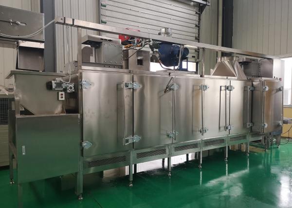 Máquina de processamento revestida do amendoim/máquina da repreensão porca de macadâmia garantia de 1 ano