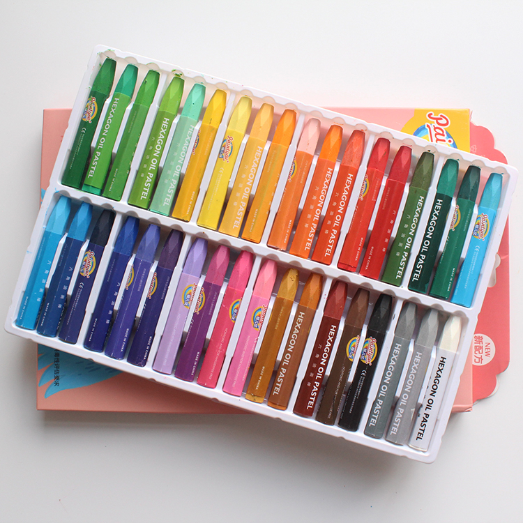 36 Colors Professional Gallery Artists Bright Colors Oil Pastels Set