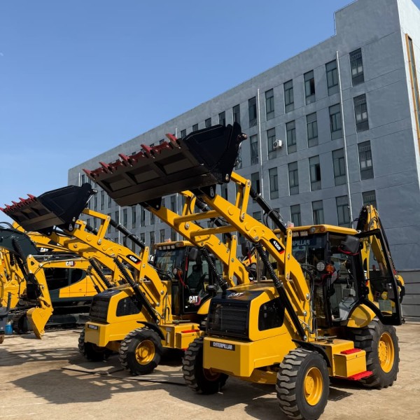  420F TLB Used Compact Wheel Loader Backhoe Hydraulic Repossessed Earthmoving Equipment