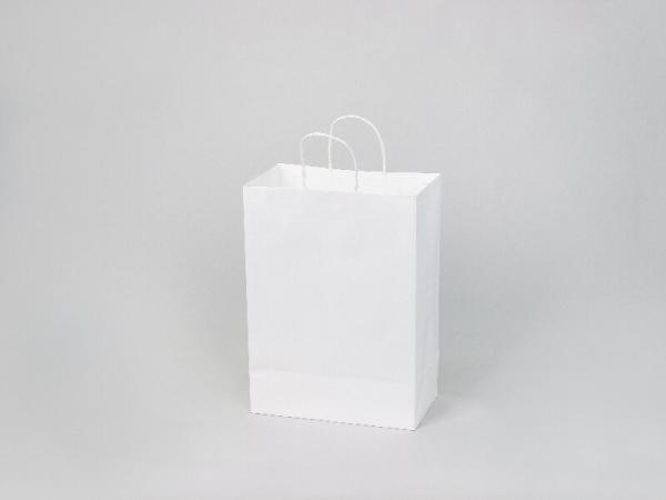 Small Kraft Paper Gift Packaging Bags Biodegradable Turn Top Paper Patrick Bag