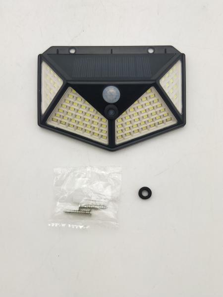 Outdoor Solar Powered LED Light 100LED ABS 1200Mah Lithium 18650 Solar Powered Led Garden Lights