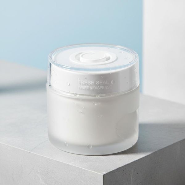 50g Capacity PP Jar with Twist-to-Dispense Mechanism for Airtight Freshness in Cosmetic Cream Packaging