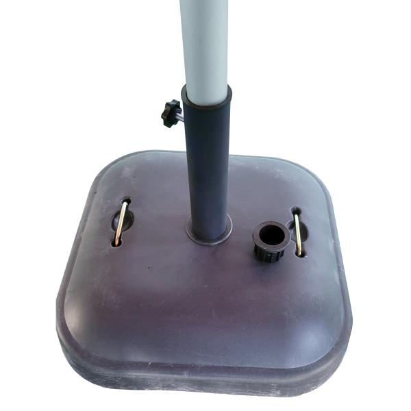 Para el jardín exterior de aluminio comercial el paraguas de estilo más nuevo OEM ODM