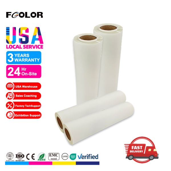 DTF Printer PET Double Coated Hot Peel DTF Transfer Film Roll 60cm X 100m Direct to Film Customizable