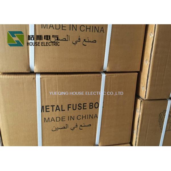 Metal Street Lighting Pole Fuse Box , Waterproof Street Light Box