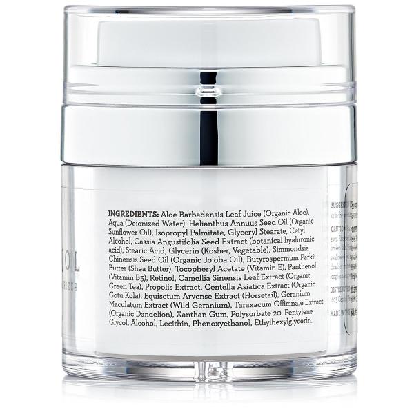 Daily Moisturizer Skin Care Face Cream 2.5% Active Retinol Hyaluronic Acid