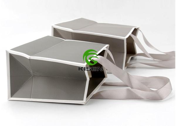 High End Packaging Retail Paper Shopping Bags Portable Customized Logo