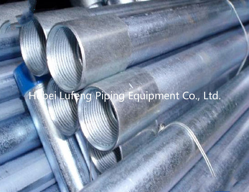 hot galvanized mild steel pipe weight