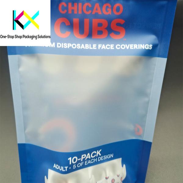 KN95 Surgical Facial Mask Medical Device Packaging Pouches ISO9001 Certified