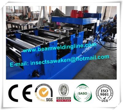 Quick Changeable C Z Purlin Roll Forming Machine / Tube End Forming Machine