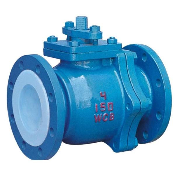PFTE Lined Ball valve Butterfly valve check valve  stop valve Fluorine lined pipe fittings for Acid Chemical Tank