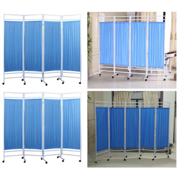 Privacy Hospital Furniture Hospital Ward Screen 3 Fold 4 Fold