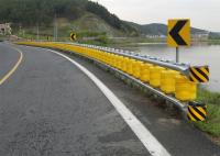 La barrière en acier de rambarde de rouleau de route de sécurité routière a galvanisé