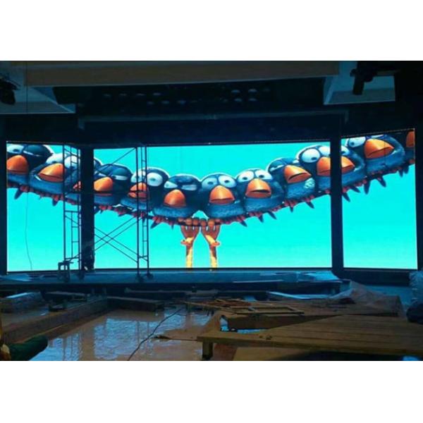 Light-weight，Easy Installation P1.86mm Led Stage Backdrop Screen 1R1G1B