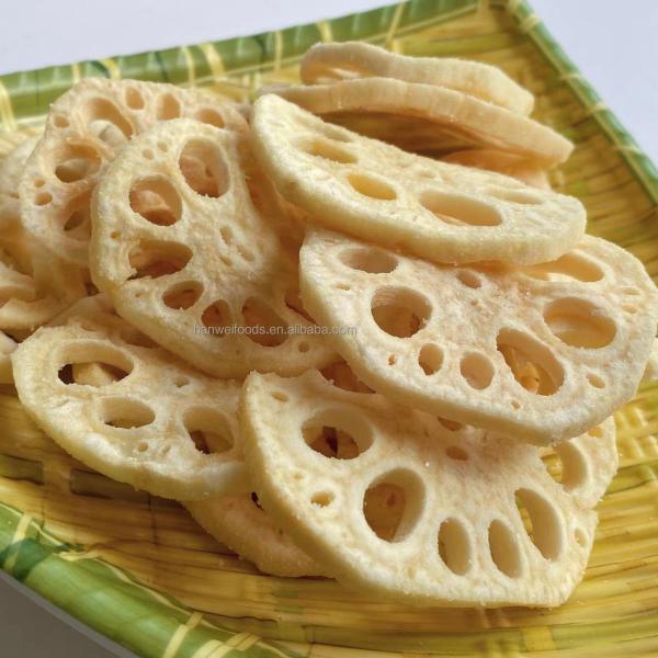 Legume fresco por atacado Chips Healthy Snack de VF para Lotus Root Chips secada vegetariano