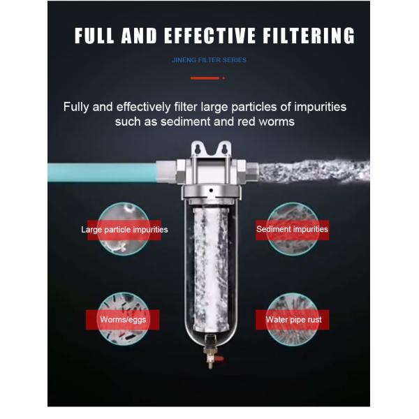 40 Micron Stainless Steel Filter Element 304 Waterdrop Spin Down Sediment