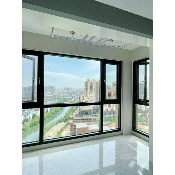 Project Solution Aluminum Casement Window for Villa