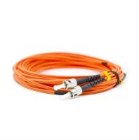 Sc à plusieurs modes de fonctionnement du duplex LSZH de l'orange 2.0mm au câble de correction de fibre de St