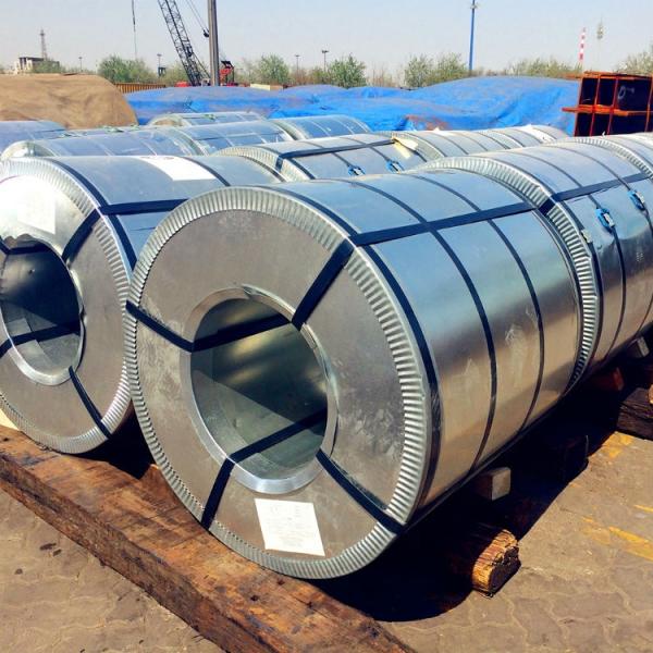 JIS G3302 15mm Cold Rolled Galvanized Steel Coils Mid Hard