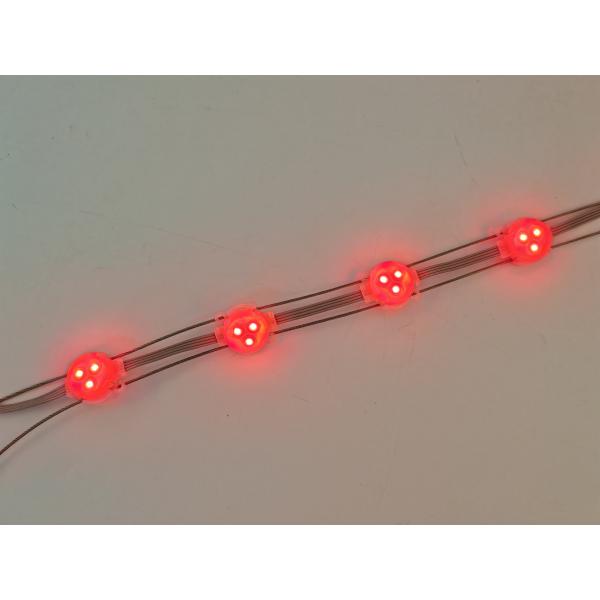 24V Low Voltage 30mm RGB LED Pixel Light IP67 Waterproof for Outdoor Playground Decoration