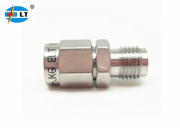Homem de aço inoxidável do adaptador de 33GHz 3.5mm RF aos adaptadores fêmeas da onda de milímetro