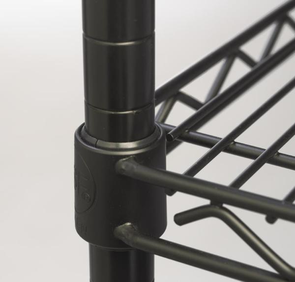 4 Layers Bathroom Lightweight Wire Storage Racks 14 W X 14 D X 54 H