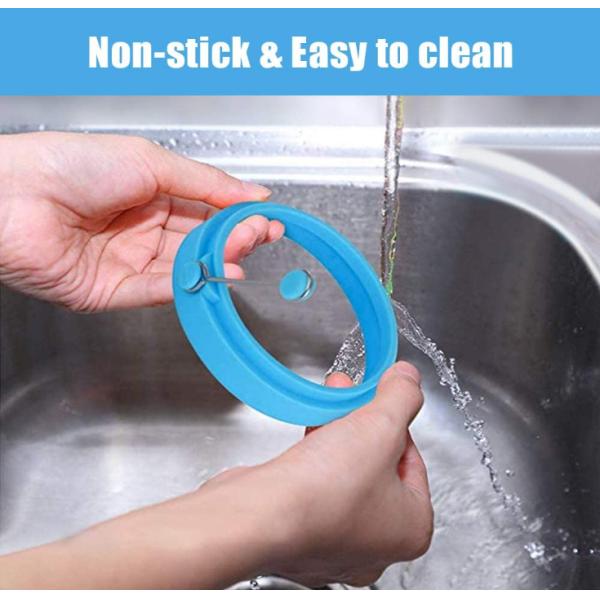 Omelette Silicone Egg Ring Mold For Fried Pancake Egg Cooking