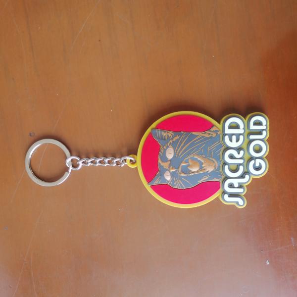 PVC Key Chain Manufacturer Wholesale Cheap Custom Promotional Giveaway 2D 3D Silicon Rubber Soft PVC Keychain
