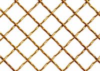 Le cuivre 35% de Mesh Screen 65% de fil en métal 1 à de 20mm zinguent en laiton