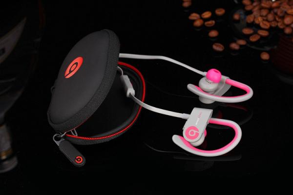 Beats By Dr. Dre Powerbeats 2 Wireless Pink/Grey-In-ear Sport Headphones